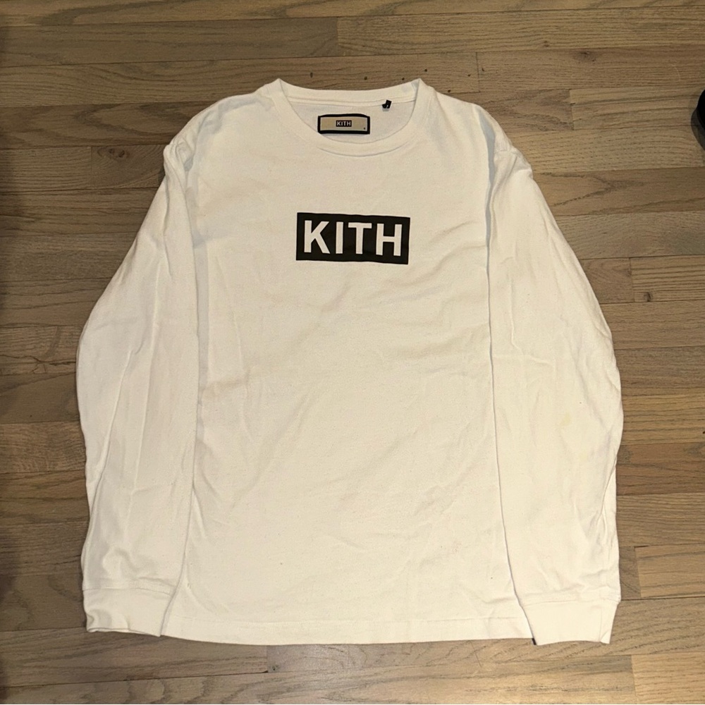 Kith White Long Sleeve Shirt